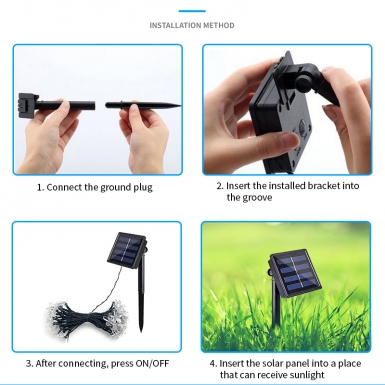 LED圣诞灯 - HCP178太阳能灯串